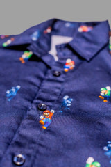 Navy Blue Mario Shirt