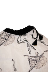 Velvet Top with Ballerina Skirt