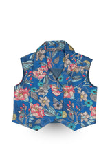 Azure Crop top & Pants