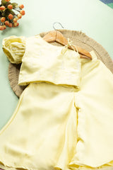 Citrine Charm Top & Flare Pants