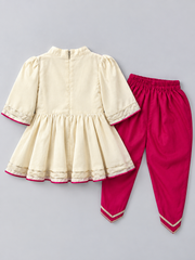 Benarasi Top with Tulip Pants