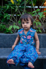 Azure Crop top & Pants