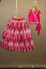 Chanderi Crest Lehenga