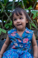 Azure Crop top & Pants