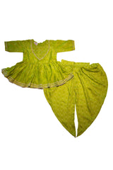 Peppy Peplum Top with Tulip Pants