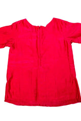 Fuchsia Mirror Sharara Set