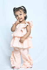 Peachy Ruffle Set