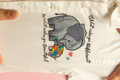 Elephant Embroidered Shirt