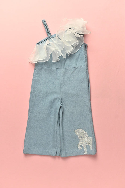 Denim Carousel Jumpsuit