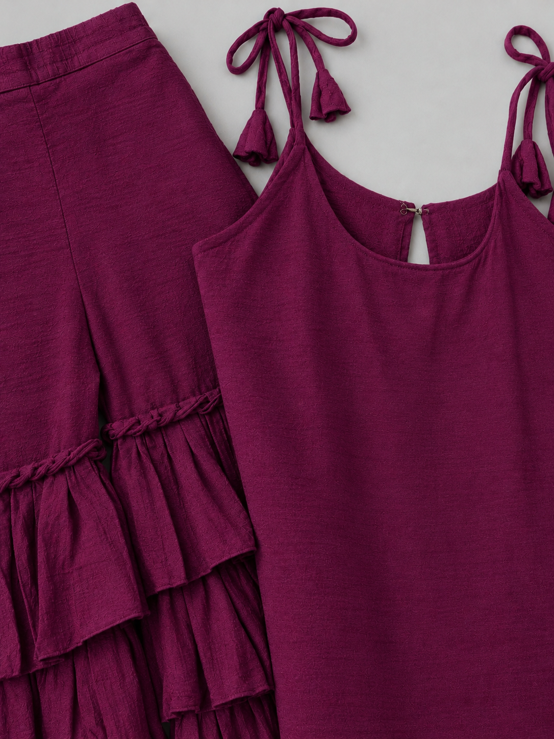 Purple Top and Sharara