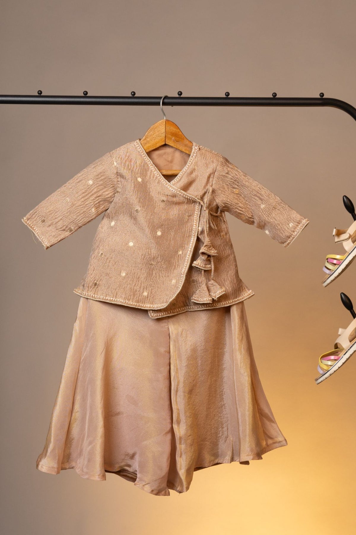 Tissue Sharara Set