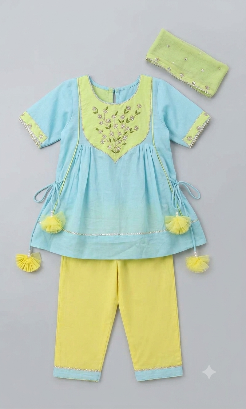 Bloom Kurta Set