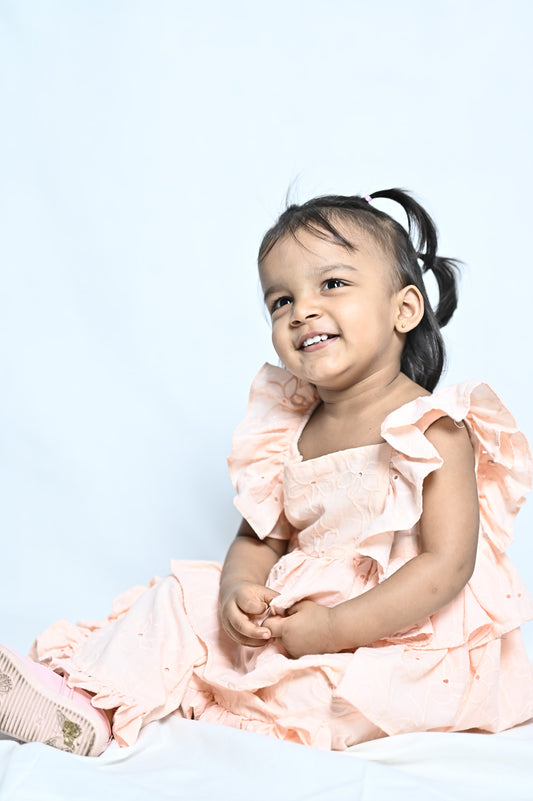 Peachy Ruffle Set